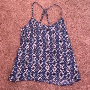 Hollister Patterned Tank Top